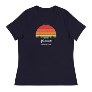 Yosemite Women's Distressed Retro Relaxed T-Shirt