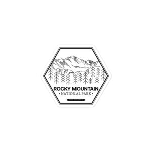 Rocky Mountain Minimalist Sticker