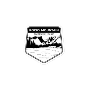 Rocky Mountain Bear Lake Sticker