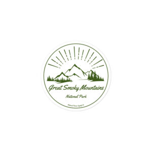Smoky Mountains Sunrise Sticker