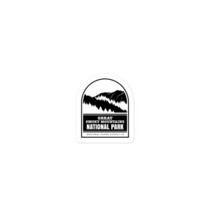 Great Smoky Mountains National Park Sticker 3”