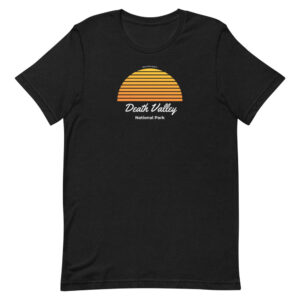 Death Valley Retro Sunset T Shirt