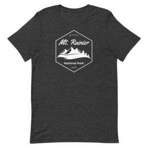 Mount Rainier Mountain Hex T Shirt