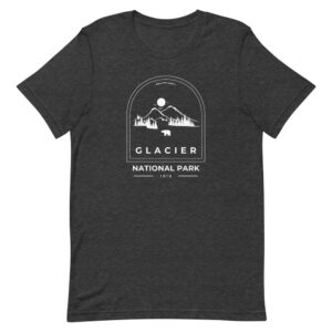 Glacier Roaming Bear T Shirt