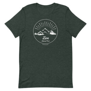 Zion Mountain Sunrise T Shirt