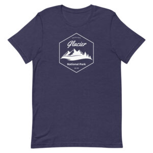 Glacier Mountain Hex T Shirt