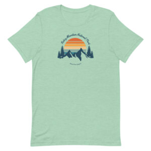 Rocky Mountain Retro Sunset T Shirt