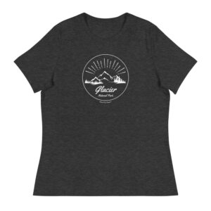 Women's Glacier National Park Sunrise Relaxed T-Shirt
