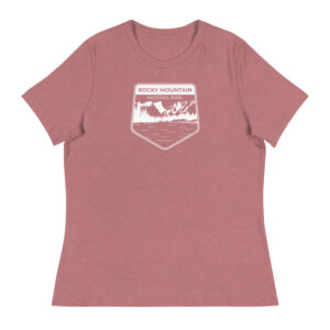 Rocky Mountain Bear Lake Women's Relaxed T-Shirt