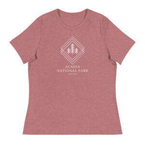 Women's Acadia Trees Relaxed T-Shirt