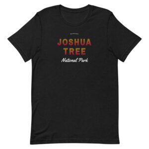 Joshua Tree Sunset Letters T-Shirt