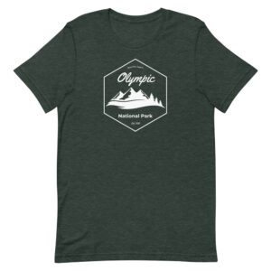 Olympic National Park Mountain Hex T Shirt