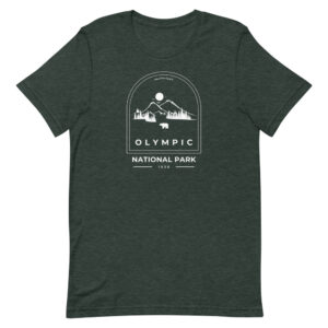 Olympic National Park Roaming Bear T Shirt