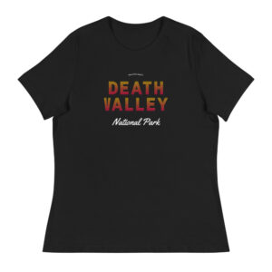 Women's Death Valley Sunset Letters Relaxed T-Shirt