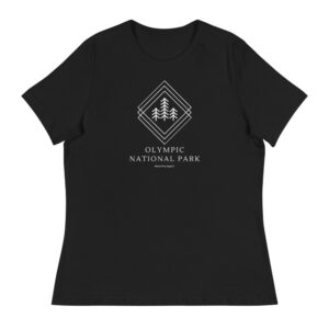 Women's Olympic National Park Trees Relaxed T-Shirt