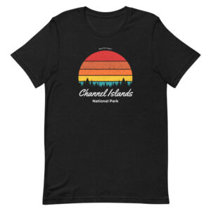 Channel Islands Retro Forest Sunset T Shirt