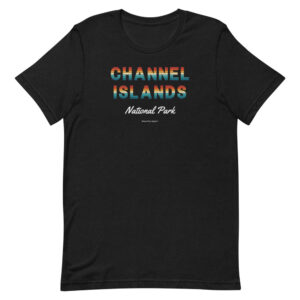 Channel Islands Sunset Font T Shirt