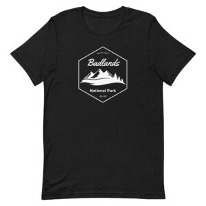Badlands National Park Mountain Hex T Shirt