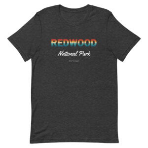 Redwood Sunset Letters T Shirt