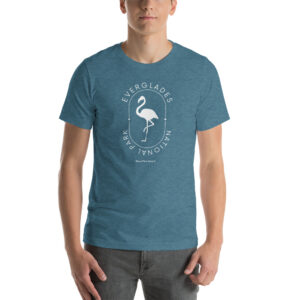Everglades Flamingo Window T Shirt