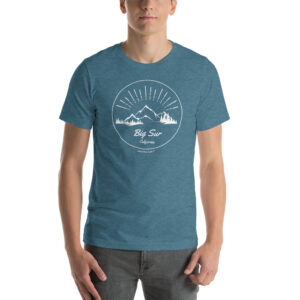Big Sur Mountain Sunrise T Shirt