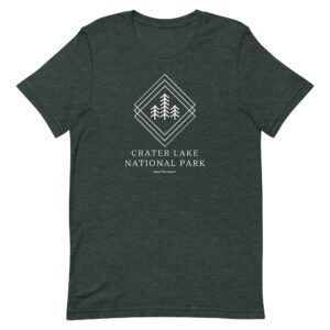 Crater Lake Trees T Shirt