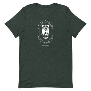 Kings Canyon National Park Bear T Shirt