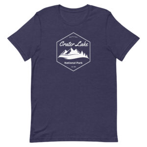 Crater Lake Mountain Hex T Shirt