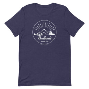 Badlands Mountain Sunrise T Shirt