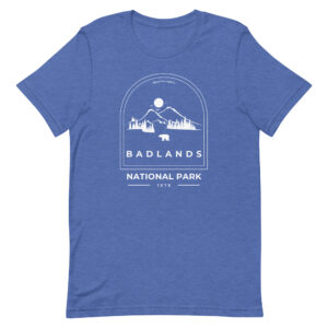 Badlands National Park Bear Forest T Shirt