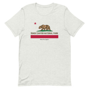 Kings Canyon National Park Bear Republic T Shirt
