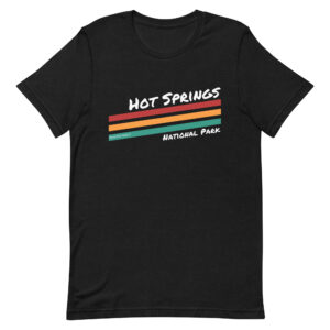 Hot Springs National Park Stripes T Shirt
