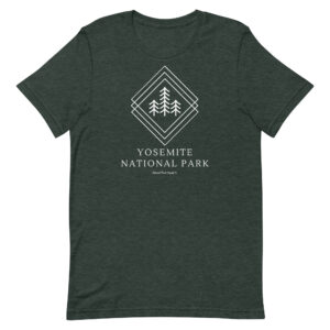 Yosemite National Park Trees T Shirt