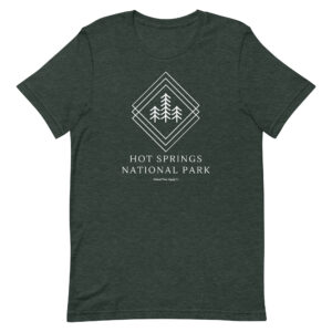 Hot Springs Trees T Shirt